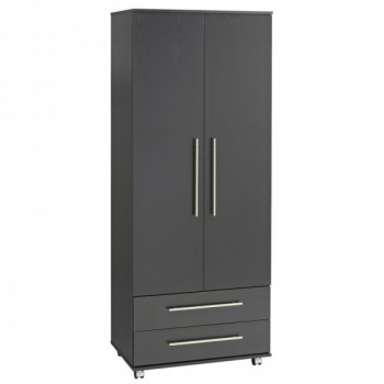 Bobby 2 Door Wardrobe With 2 Drawers